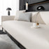 Waterproof Faux Leather Slipcover with Non-Slip Backing for Sofa, Pet Couch Protector for Living Room