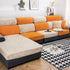 Slipcover Sofa Cover Sunflower Seat Covers Elastic Dustproof Couch Cushion Cover