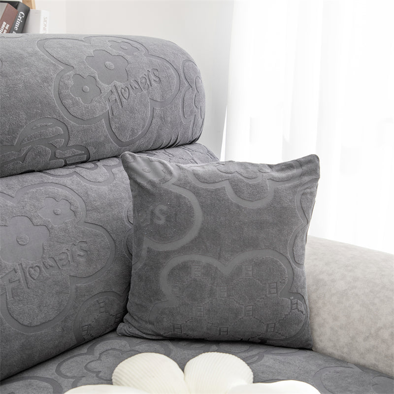 Slipcover Sofa Cover Sunflower Seat Covers Elastic Dustproof Couch Cushion Cover