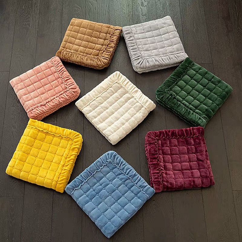 Slipcover Plush Sofa Towel Enhances Living Room Decor with Non-Slip Protection for Furniture