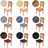 Waterproof Dining Room Chair Cover Spandex Elastic Removable Seat Covers