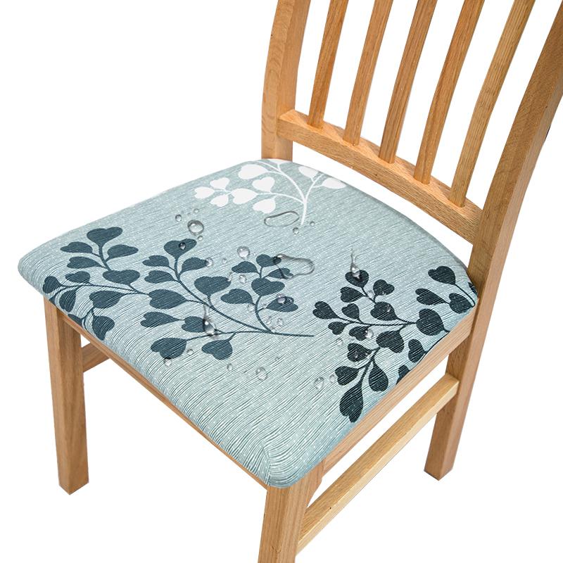 Waterproof Dining Room Chair Cover Spandex Elastic Removable Seat Covers
