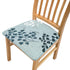 Waterproof Dining Room Chair Cover Spandex Elastic Removable Seat Covers