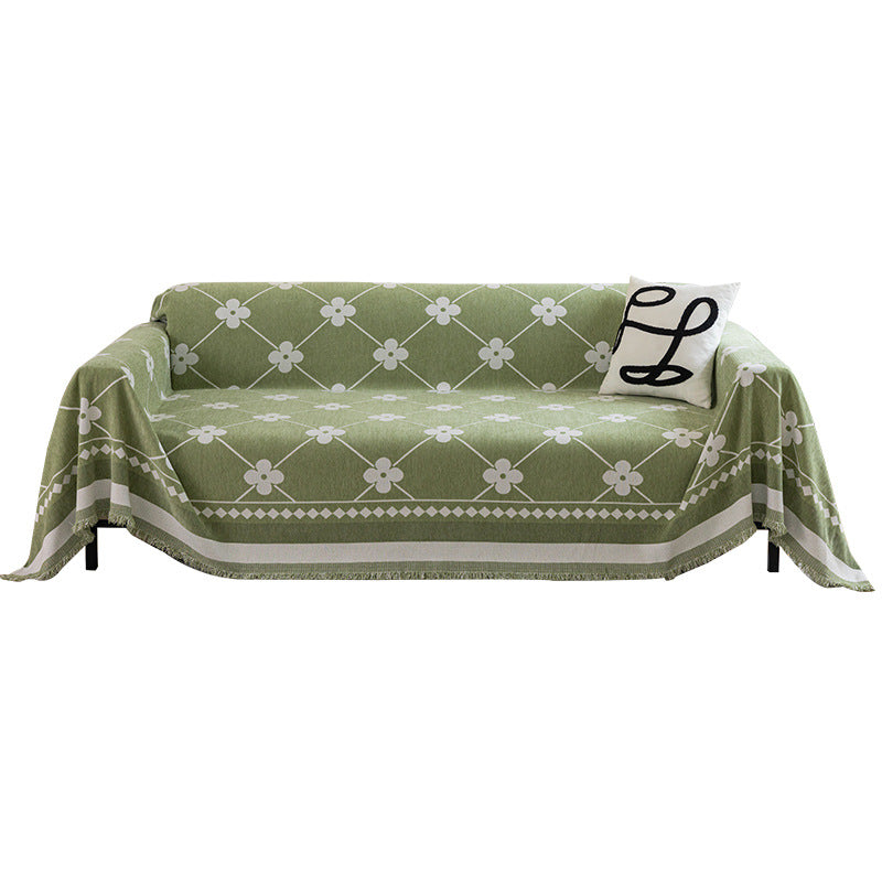 Chenille Sofa Cover Soft Sofa Protector Durable Cat Scratch-proof Chair Couch Cover