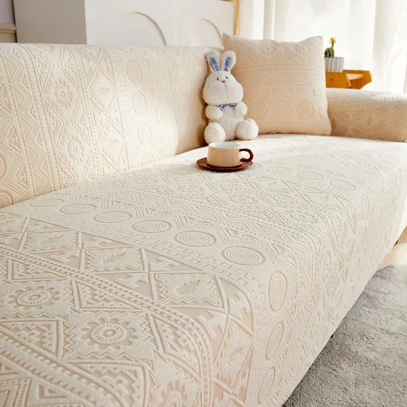 Stretchy Corner Sofa Cover Universal Couch Chair Cover Anti-scratch Slipcover
