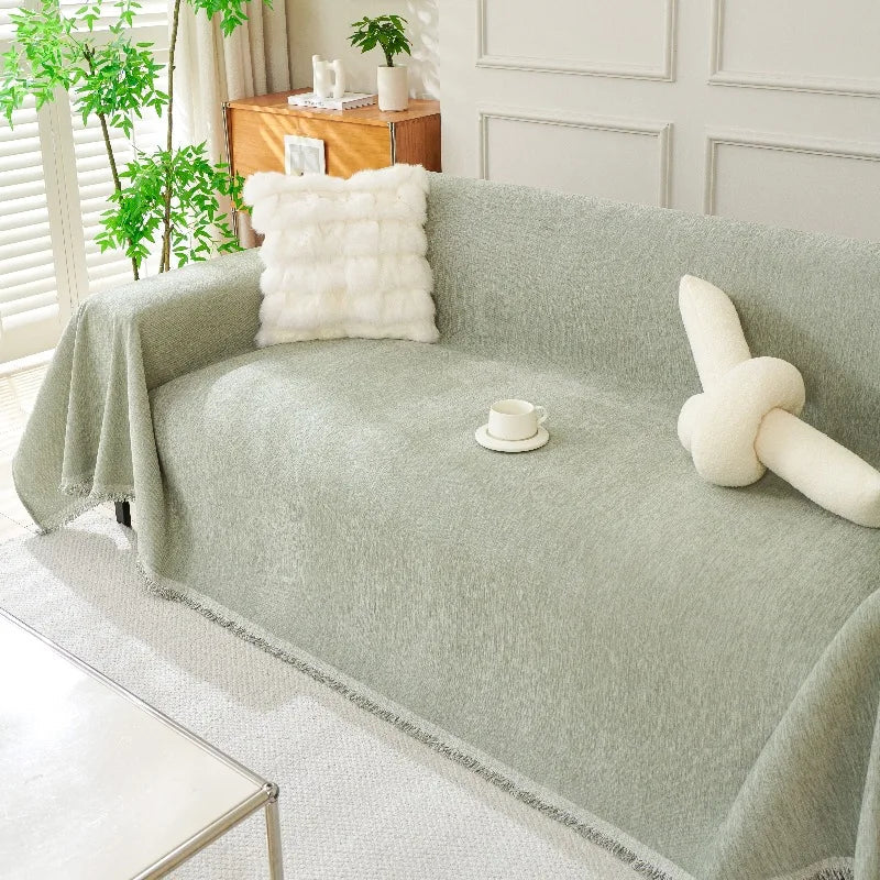 Soft Durable Sofa Covers for Dogs Chenille Cushion Couch Slipcovers