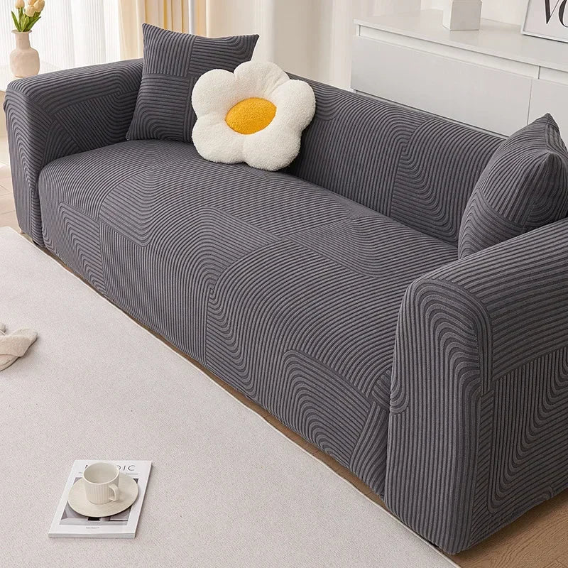 Cozy Stretchy Slipcover Elastic Flexible Seat Couch Chair Cover