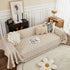 Waffle Lattice Fabric Sofa Cover, Multi-purpose Soft Sofa Throw, Couch Cover Blanket Throws for Couches