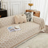 Waffle Lattice Fabric Sofa Cover, Multi-purpose Soft Sofa Throw, Couch Cover Blanket Throws for Couches