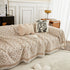Waffle Lattice Fabric Sofa Cover, Multi-purpose Soft Sofa Throw, Couch Cover Blanket Throws for Couches