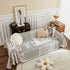 Waffle Lattice Fabric Sofa Cover, Multi-purpose Soft Sofa Throw, Couch Cover Blanket Throws for Couches