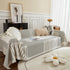 Waffle Lattice Fabric Sofa Cover, Multi-purpose Soft Sofa Throw, Couch Cover Blanket Throws for Couches