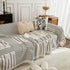 Waffle Lattice Fabric Sofa Cover, Multi-purpose Soft Sofa Throw, Couch Cover Blanket Throws for Couches