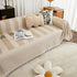Waffle Lattice Fabric Sofa Cover, Multi-purpose Soft Sofa Throw, Couch Cover Blanket Throws for Couches