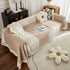 Waffle Lattice Fabric Sofa Cover, Multi-purpose Soft Sofa Throw, Couch Cover Blanket Throws for Couches