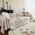 Waffle Lattice Fabric Sofa Cover, Multi-purpose Soft Sofa Throw, Couch Cover Blanket Throws for Couches