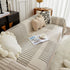 Waffle Lattice Fabric Sofa Cover, Multi-purpose Soft Sofa Throw, Couch Cover Blanket Throws for Couches