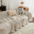 Waffle Lattice Fabric Sofa Cover, Multi-purpose Soft Sofa Throw, Couch Cover Blanket Throws for Couches