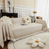 Waffle Lattice Fabric Sofa Cover, Multi-purpose Soft Sofa Throw, Couch Cover Blanket Throws for Couches