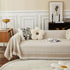 Waffle Lattice Fabric Sofa Cover, Multi-purpose Soft Sofa Throw, Couch Cover Blanket Throws for Couches