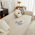 Waffle Lattice Fabric Sofa Cover, Multi-purpose Soft Sofa Throw, Couch Cover Blanket Throws for Couches