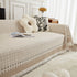 Waffle Lattice Fabric Sofa Cover, Multi-purpose Soft Sofa Throw, Couch Cover Blanket Throws for Couches