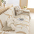 Chenille Jacquard Alphabet Sofa Blanket Cover, L Shape Sofa Cover, Reversible Couch Covers for Dogs