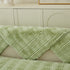 Soft Thick Faux Fur Sofa Cover Stripe Fluffy Fuzzy Non-Slip Washable Couch Covers