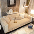 Winter Thickened Rabbit Plush Non-slip Sofa Cushion, Faux Fur Fluffy Furniture Protector