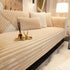 Winter Thickened Rabbit Plush Non-slip Sofa Cushion, Faux Fur Fluffy Furniture Protector