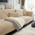 Winter Thickened Rabbit Plush Non-slip Sofa Cushion, Faux Fur Fluffy Furniture Protector