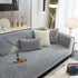 Winter Thickened Rabbit Plush Non-slip Sofa Cushion, Faux Fur Fluffy Furniture Protector