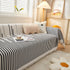 Couch Cover for Most Shape Sofas, Waffle Lattice Sofa Cover Throw, Washable Furniture Covers for Pets