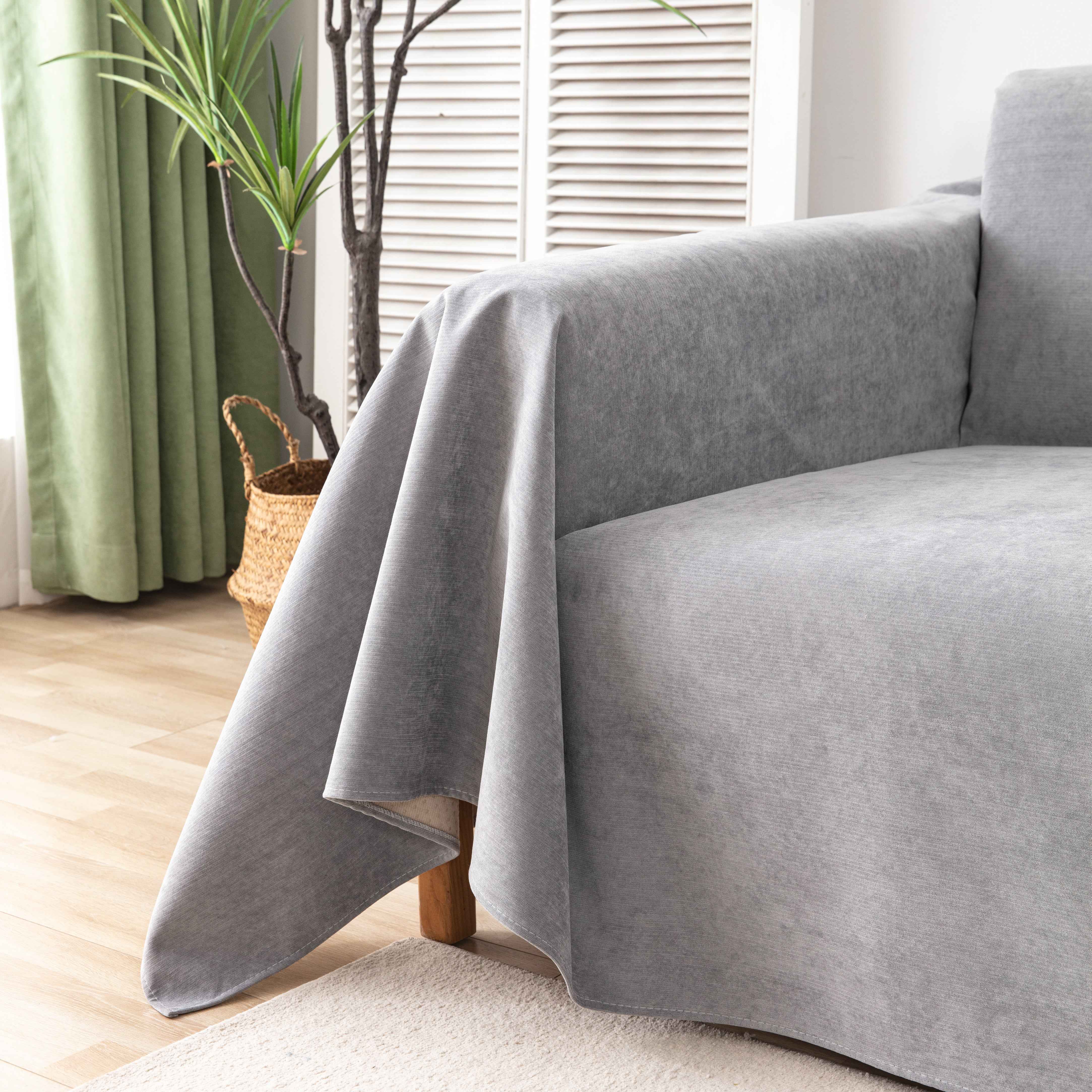 Waterproof Scratch-Resistant Furniture Covers for Pets, Non-Slip Couch Cover Throw