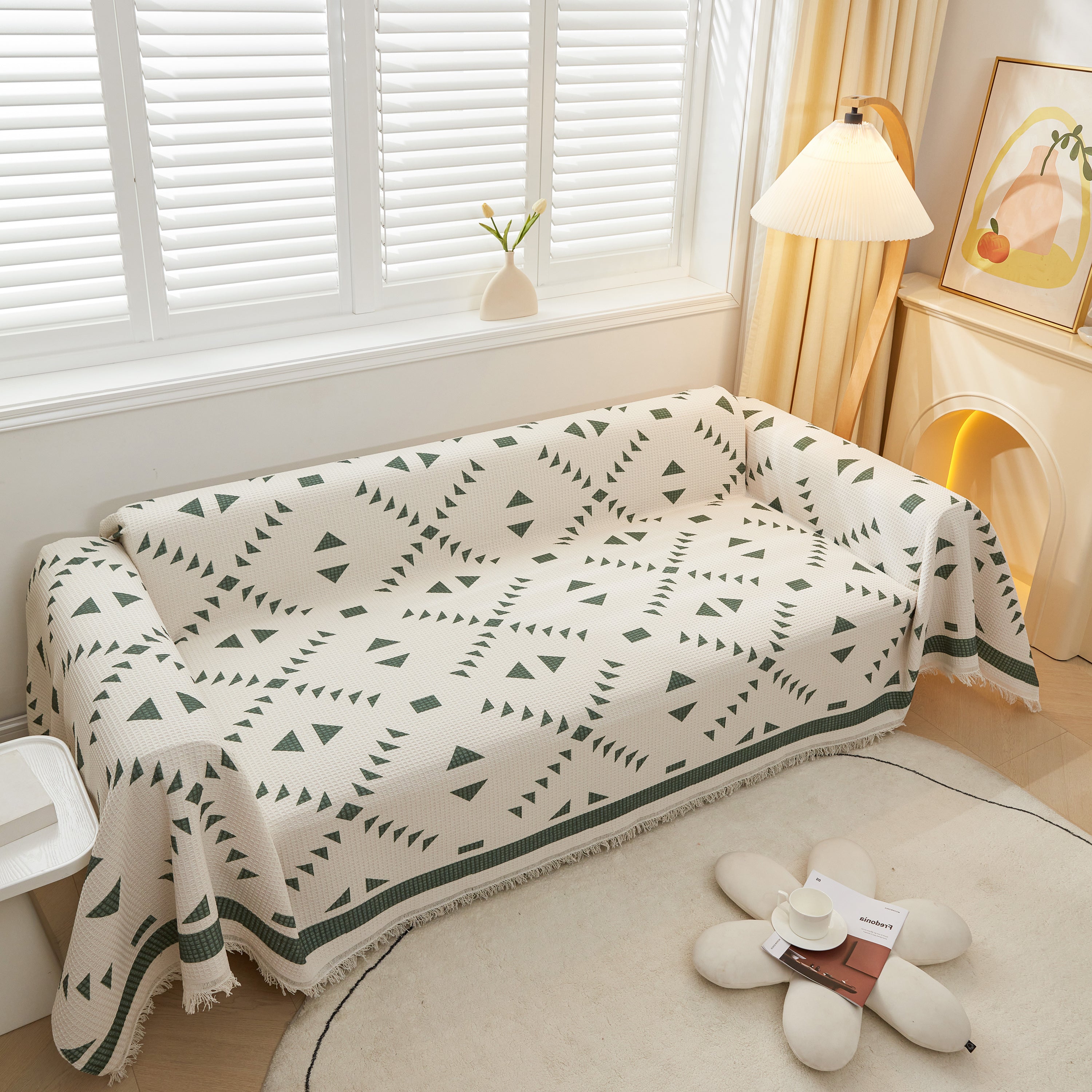 High-Quality Fabric Non-Slip Sofa Cover Throw, Throw Blankets for Couch, Furniture Covers for Pets