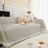 Cotton Jacquard He Li Couch Cover Blanket, L Shaped Couch Cover, Sectional Couch Covers