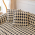 Luxury Plush Universal Couch Cover Blanket, Washable Couch Protector Houndstooth Sofa Covers