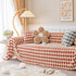Luxury Plush Universal Couch Cover Blanket, Washable Couch Protector Houndstooth Sofa Covers