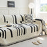 Soft Cozy Chenille Throw Cover for Couch with Tassel Accents, Dustproof Soft Throws for Sofa