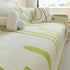 Soft Cozy Chenille Throw Cover for Couch with Tassel Accents, Dustproof Soft Throws for Sofa