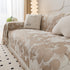 Chenille Blossoming Flowers Couch Covers, Couch Protector Blanket for Couches, Pet Furniture Throw