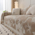 Chenille Blossoming Flowers Couch Covers, Couch Protector Blanket for Couches, Pet Furniture Throw