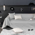 Waterproof Faux Leather Couch Throw Covers, Pet Couch Cover, Non Slip Furniture Covers for Leather Sofas