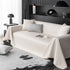 Waterproof Faux Leather Couch Throw Covers, Pet Couch Cover, Non Slip Furniture Covers for Leather Sofas