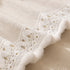 Lace Trim Pom Pom Tassel Edge Slipcover, Durable Furniture Cover for Pets Couch Sofa