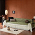French Country Floral Sofa Cover with Chiffon Ruffle Skirt, Vintage Sofa Throw Cover
