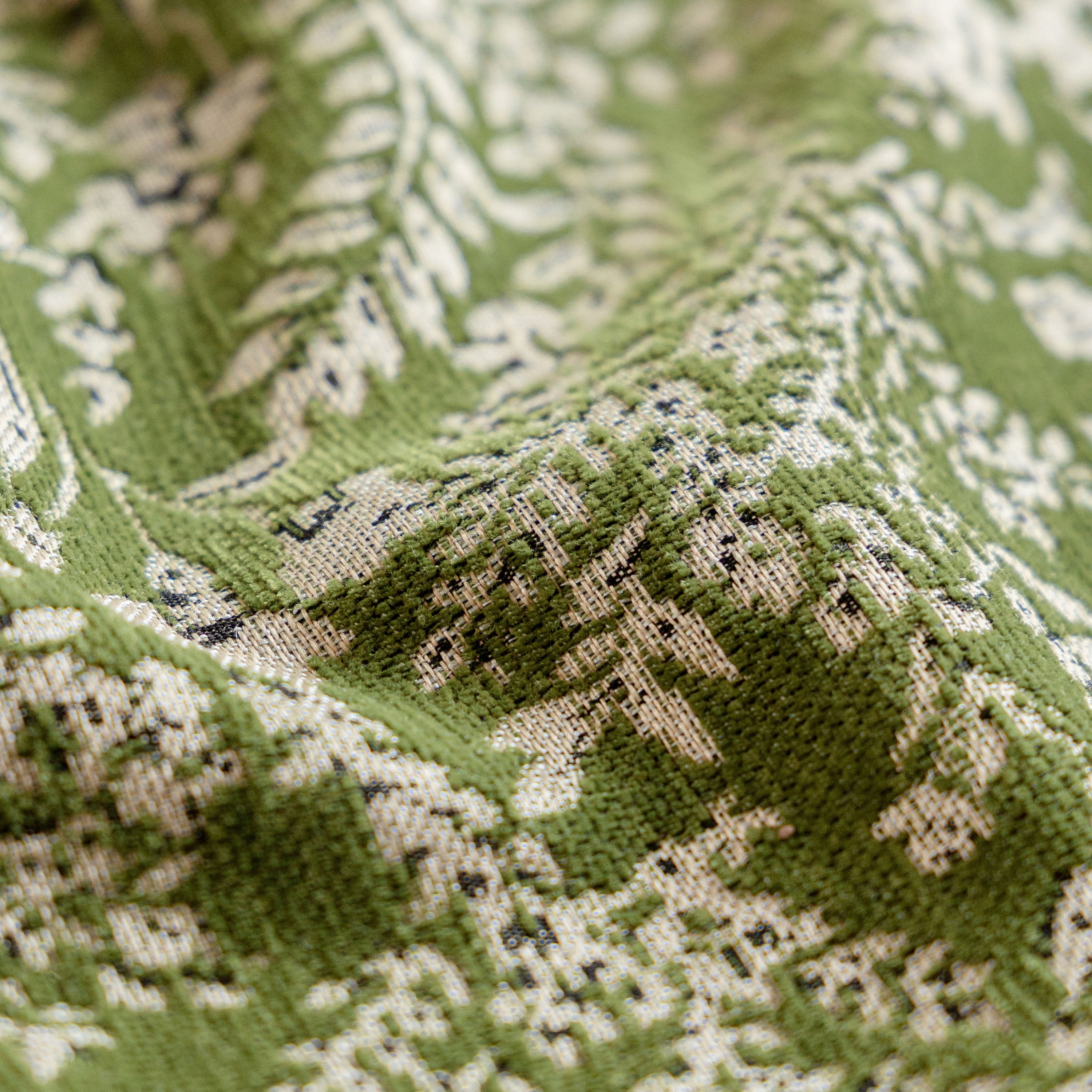 French Country Floral Sofa Cover with Chiffon Ruffle Skirt, Vintage Sofa Throw Cover