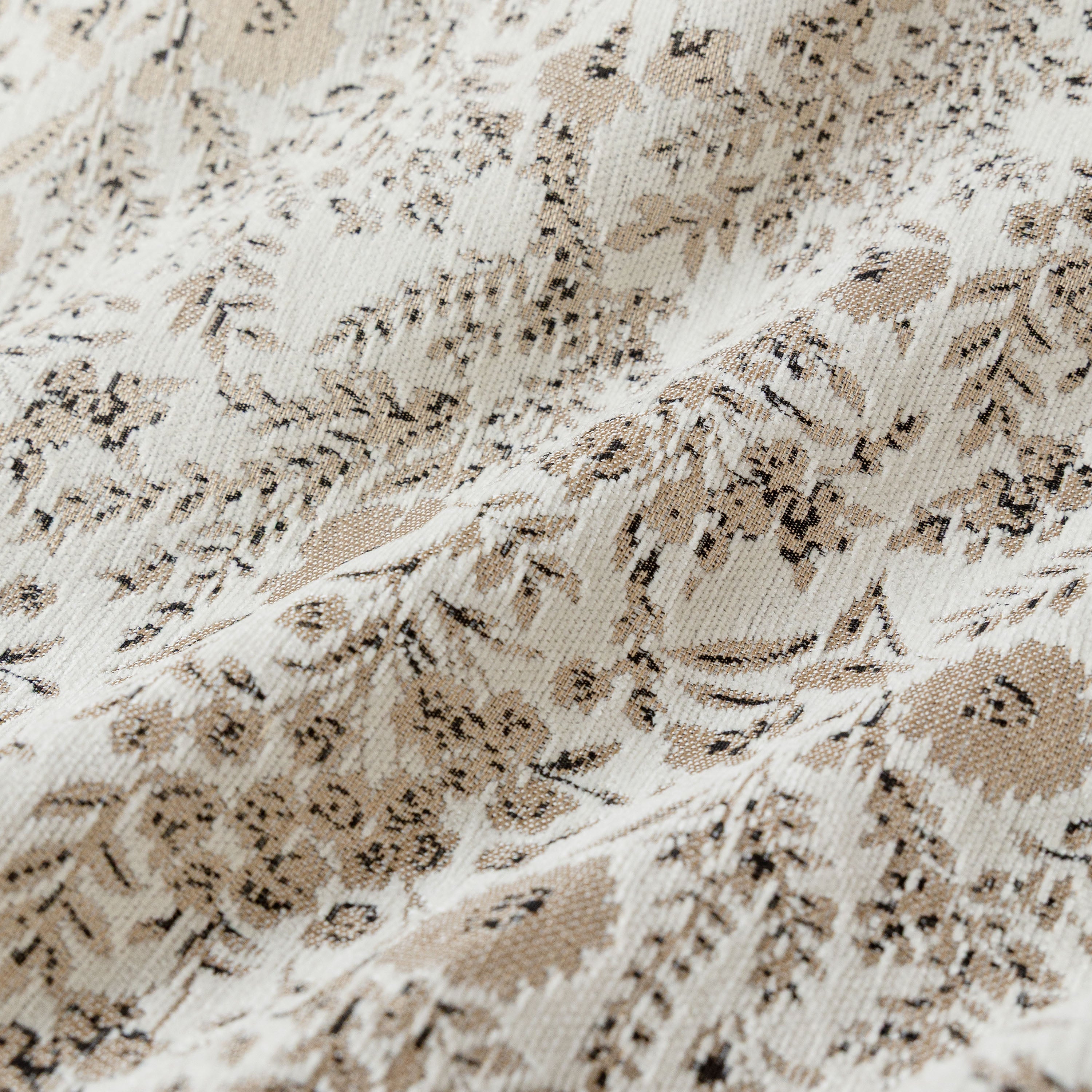 French Country Floral Sofa Cover with Chiffon Ruffle Skirt, Vintage Sofa Throw Cover