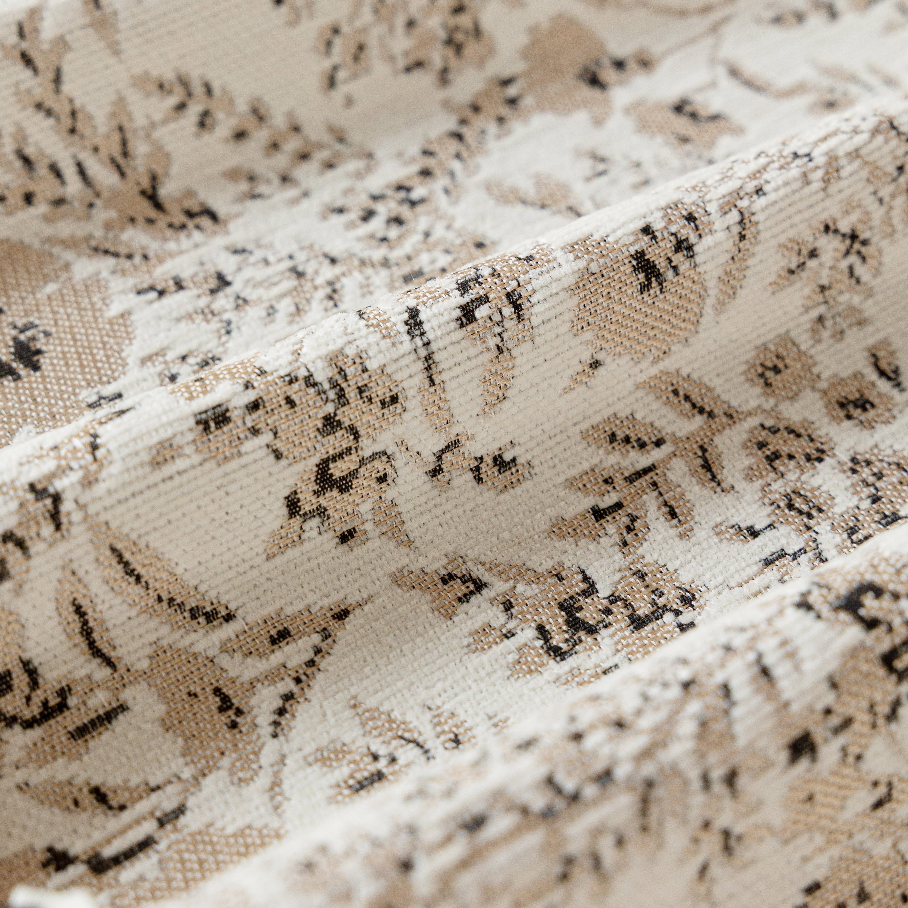 French Country Floral Sofa Cover with Chiffon Ruffle Skirt, Vintage Sofa Throw Cover