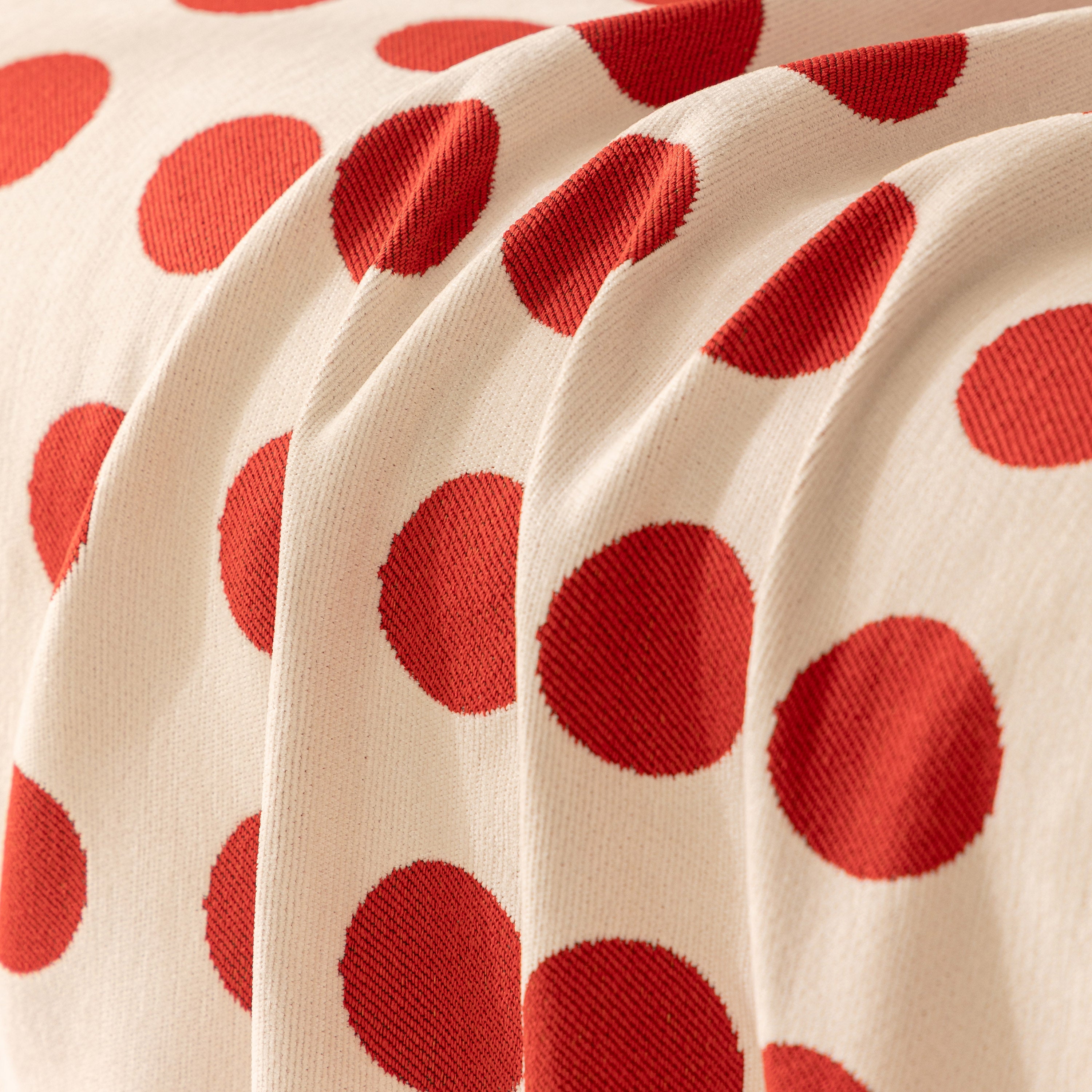 Chenille Polka Dot Sofa Cover Throw, Soft Thick Couch Cover Blanket Furniture Covers